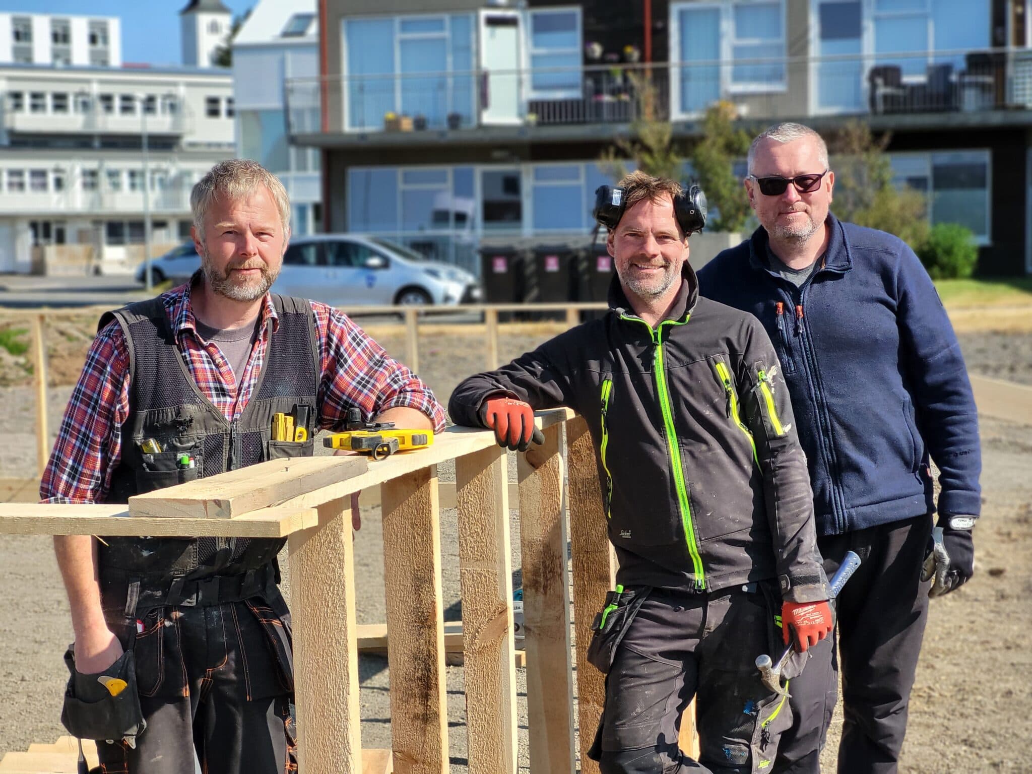 smiðir nýbygging Borgarnes