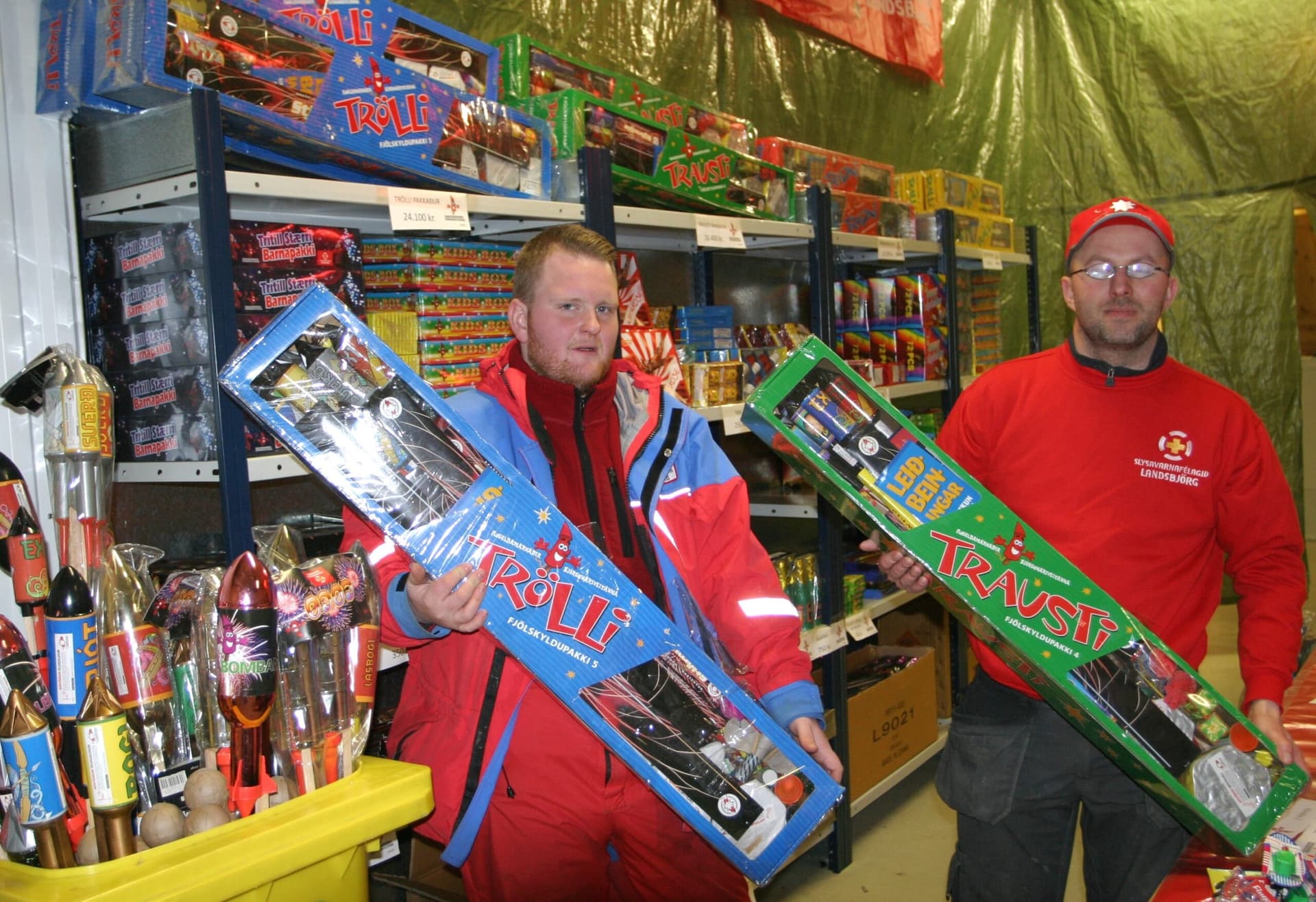 Flugeldasala björgunarsveitanna er að hefjast