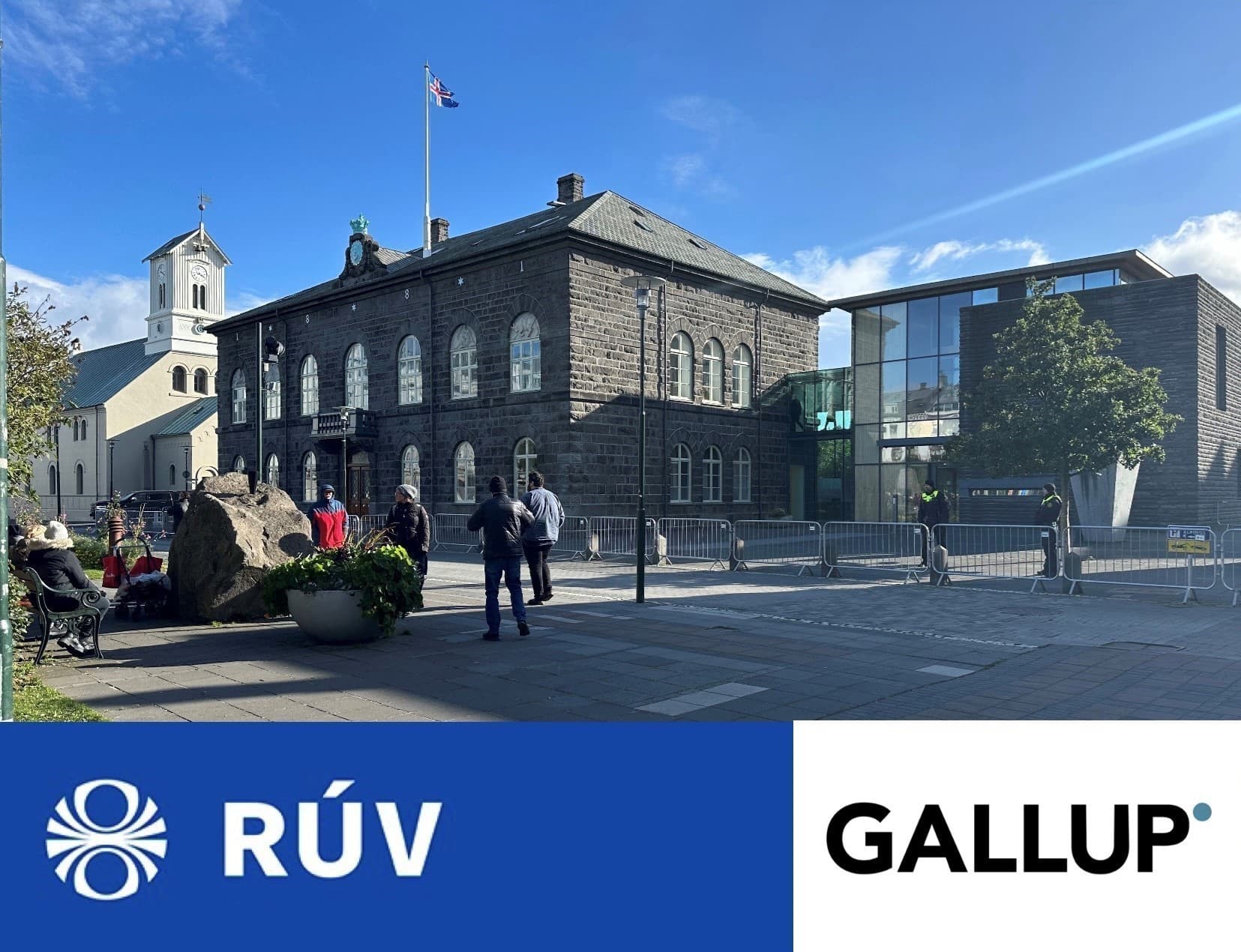 Fylgi flokka breytist lítið milli kannana