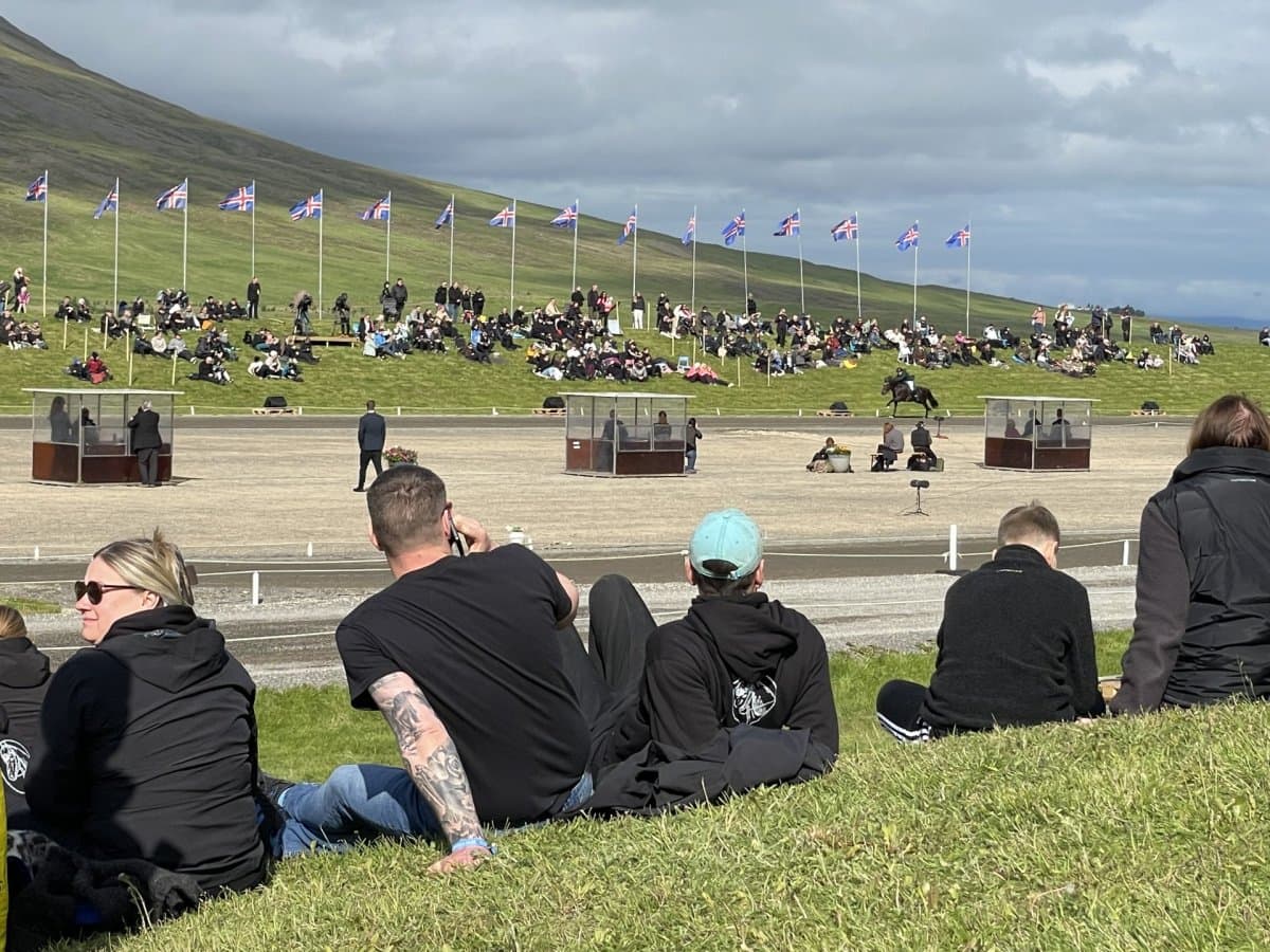 Landsmót hestamanna er hafið