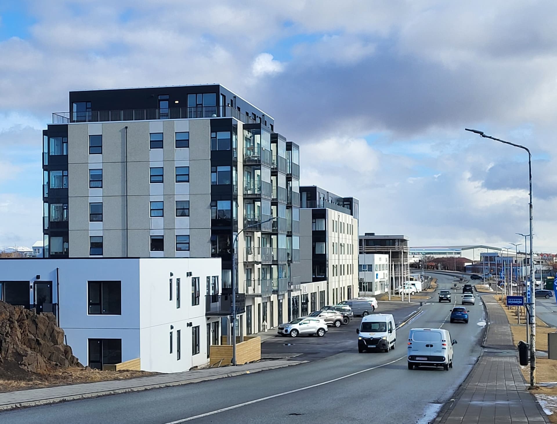 Veglokun við Borgarnes í vændum