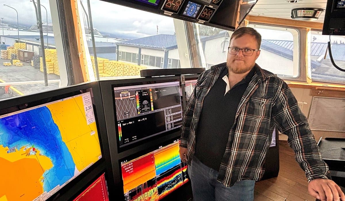 Fullfermi í fyrsta túr sem skipstjóri