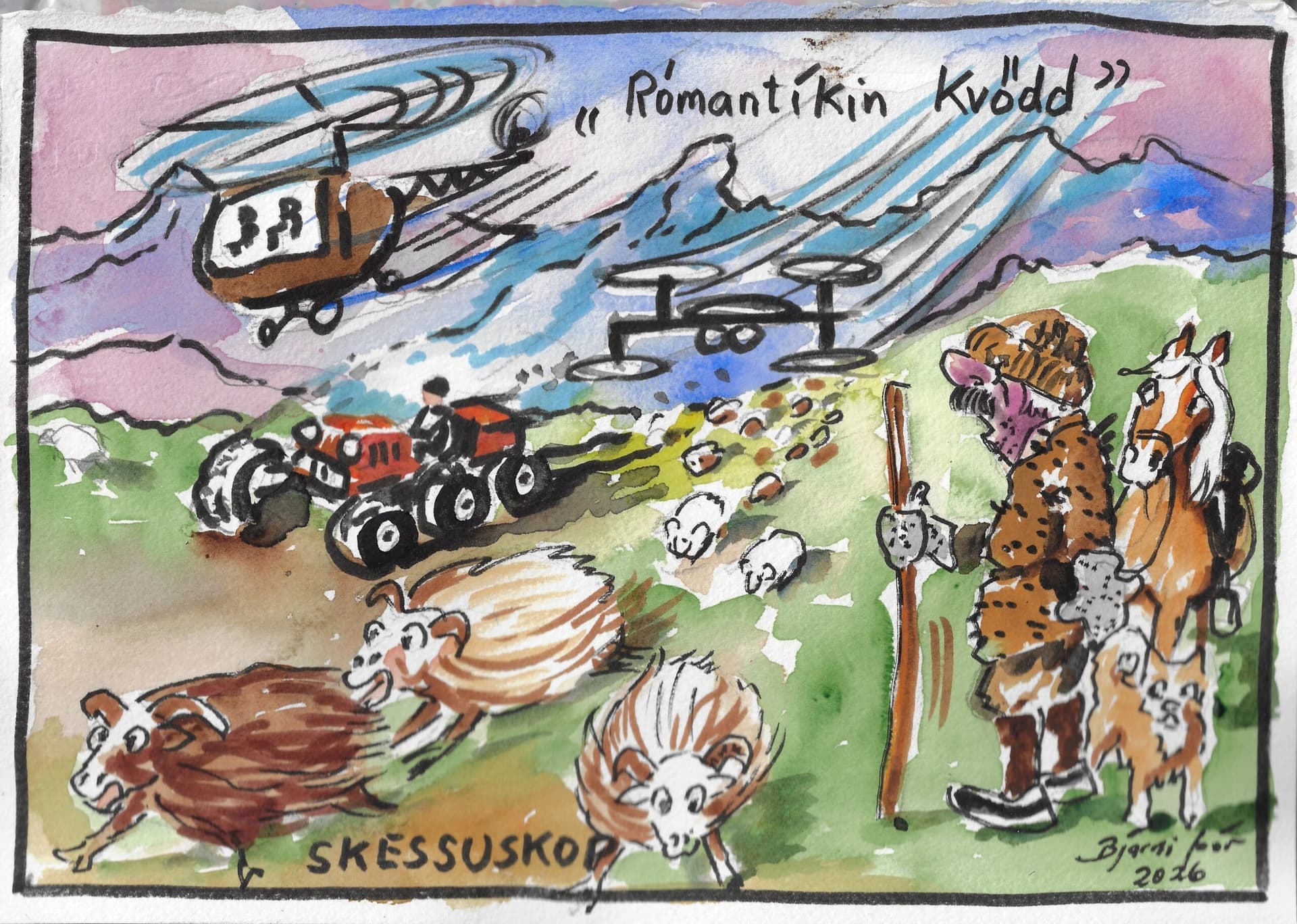 Rómantíkin á fjöllum
