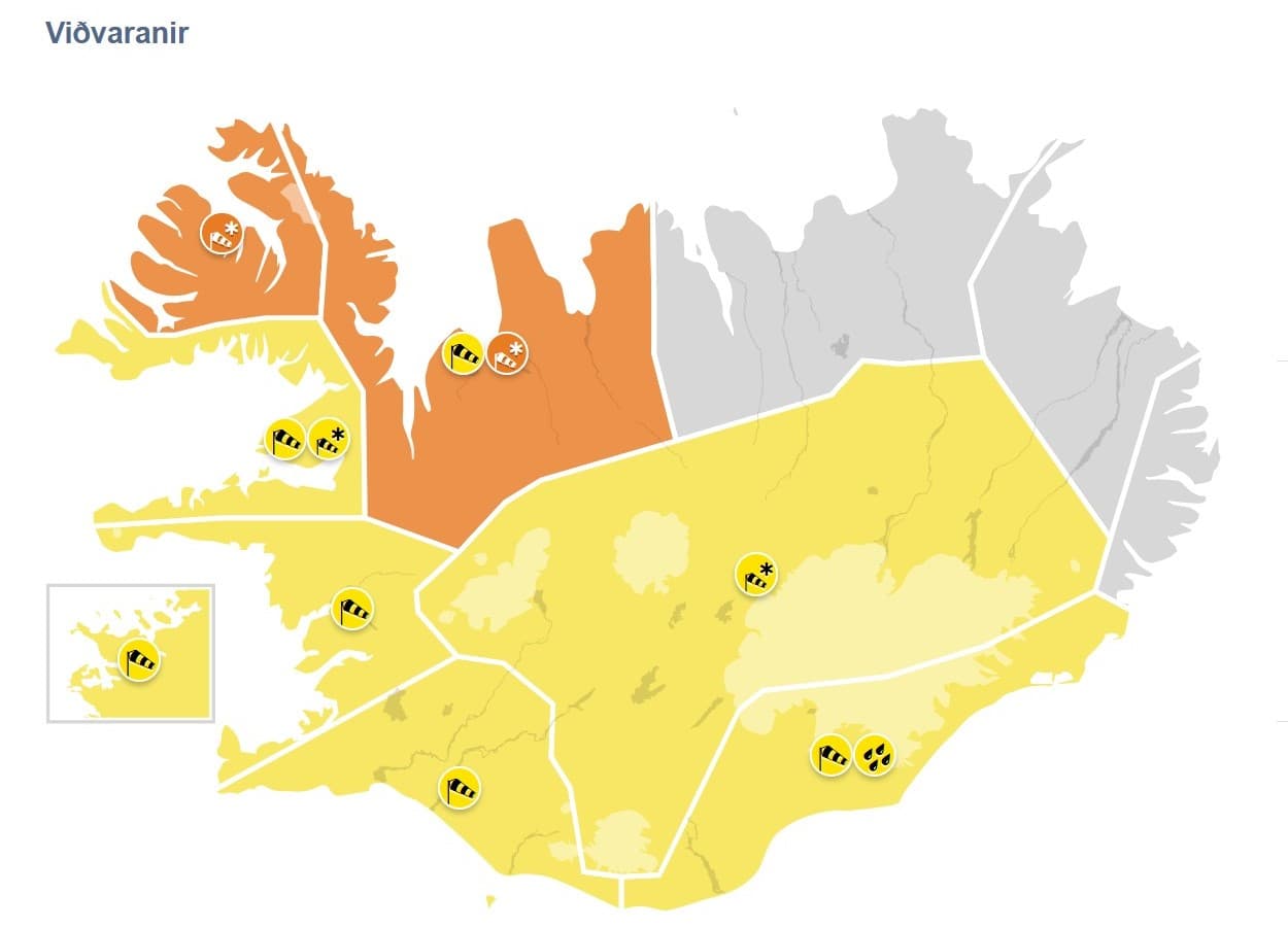 Kröpp lægð sem mun hafa áhrif víða