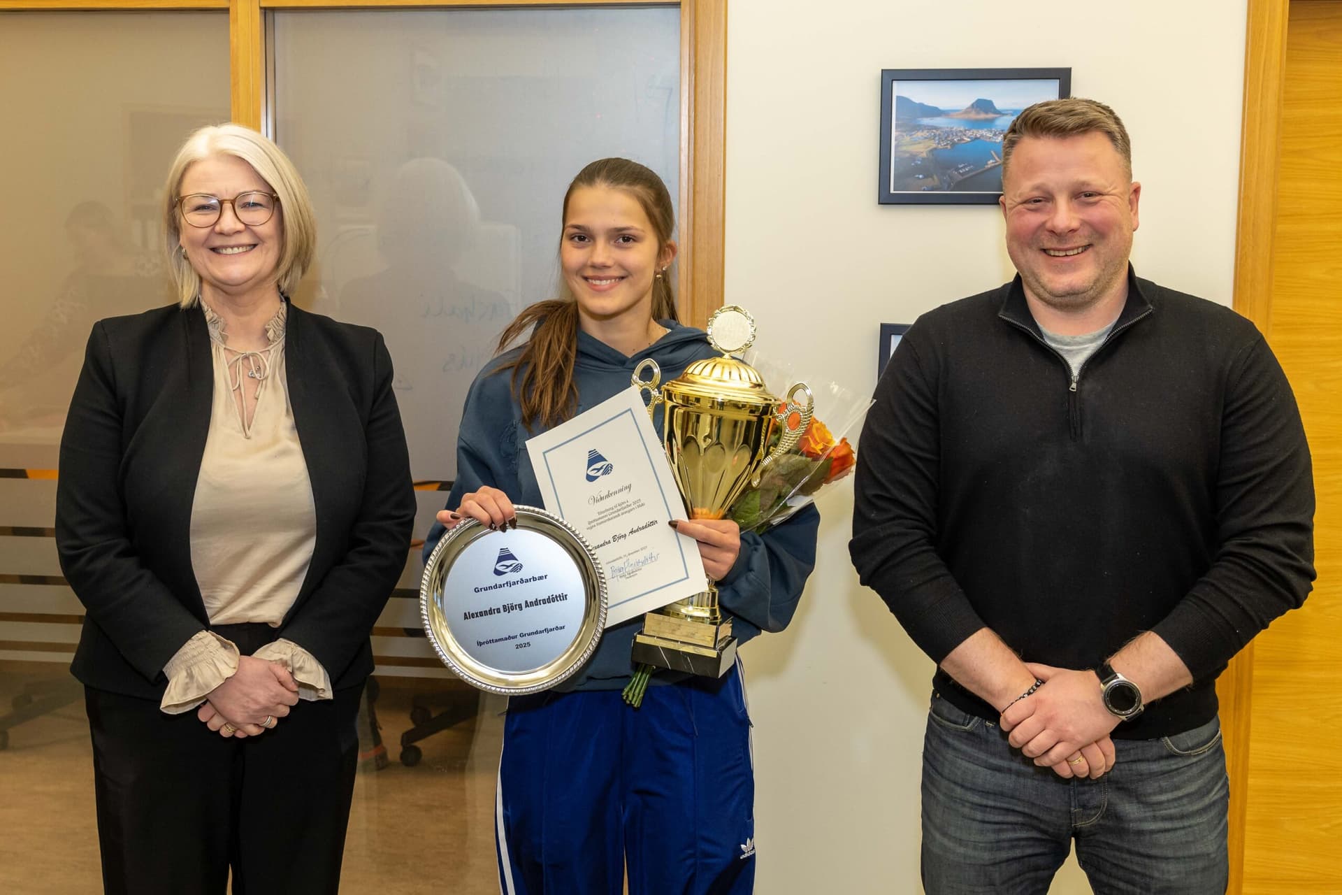 Alexandra Björg er Íþróttamaður Grundarfjarðar 2025