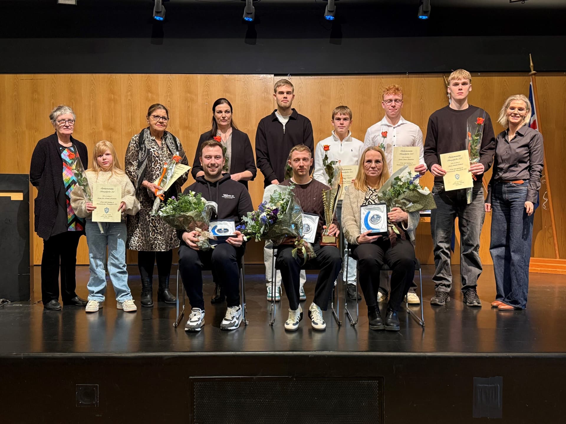 Helgi Guðjónsson er íþróttamanneskja Borgarfjarðar 2025 – myndasyrpa