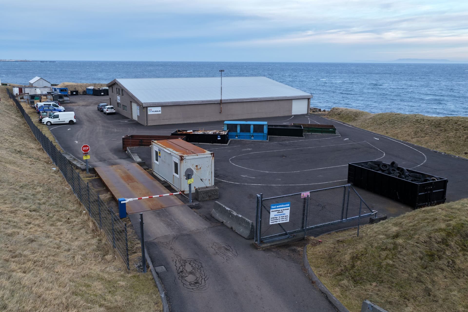 Rafræn klippikort við Ennisbraut í Ólafsvík