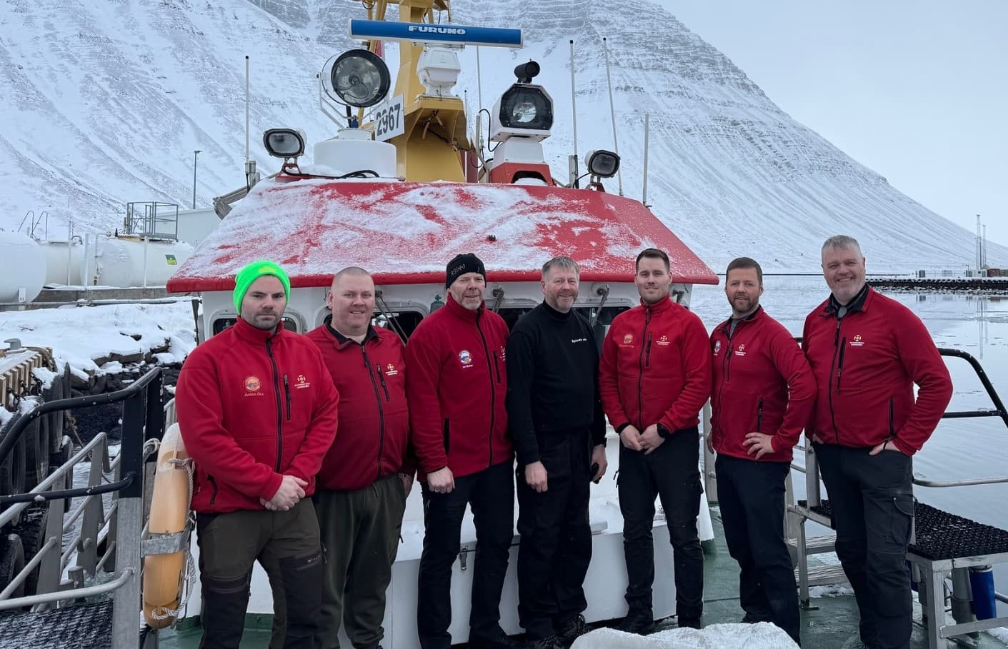 Gísla Jóns siglt til heimahafnar á Akranesi