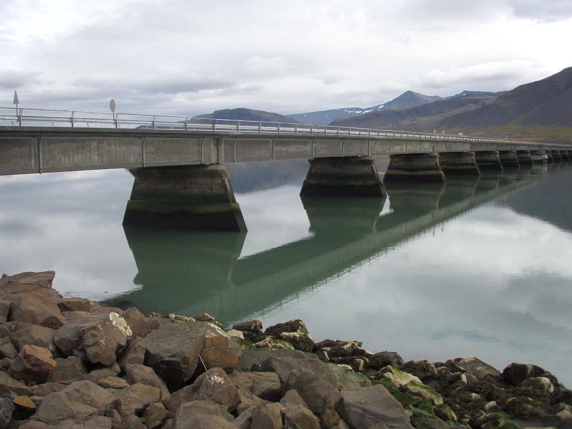 Framkvæmdir við Borgarfjarðarbrú