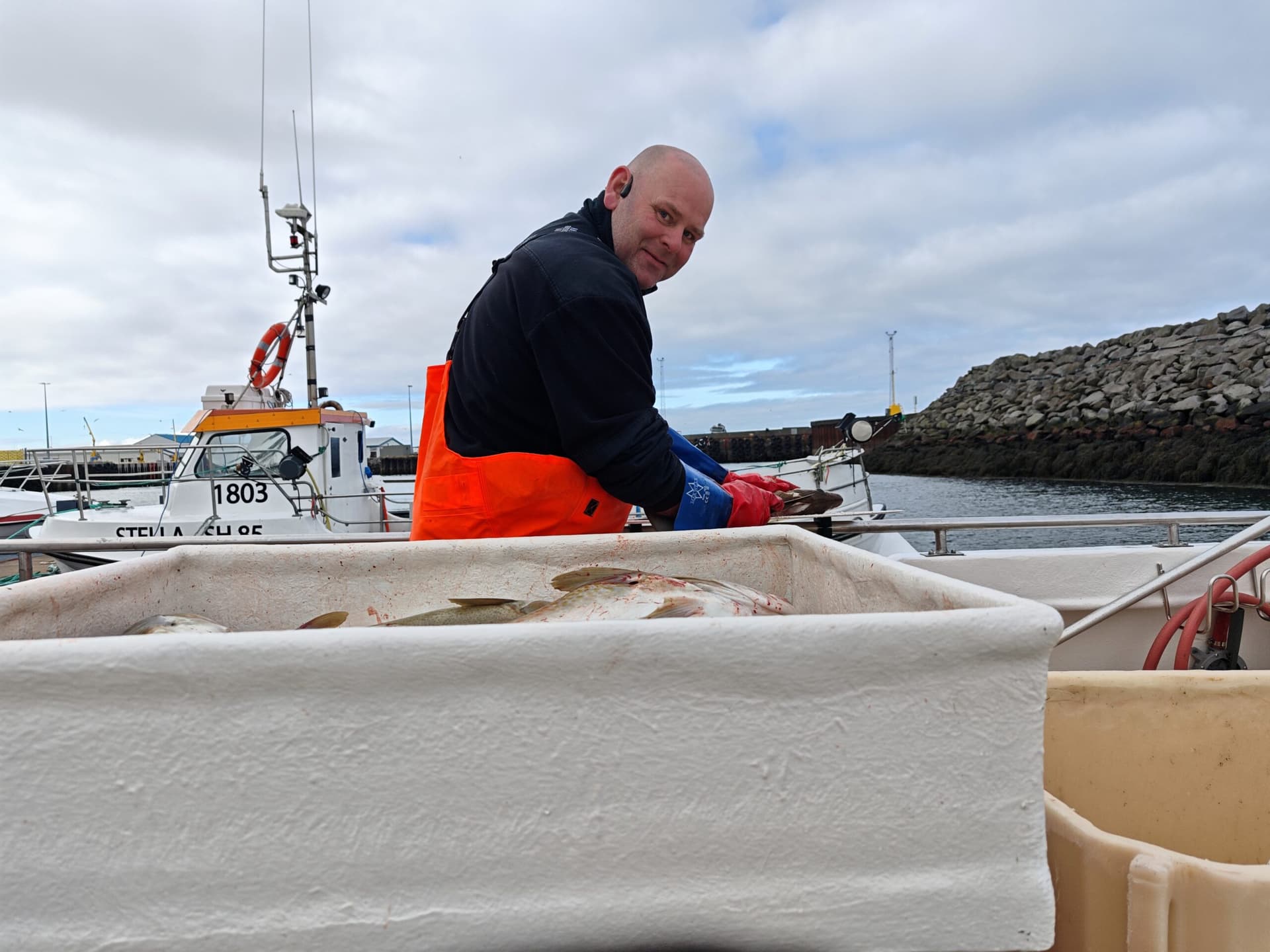 Fékk nokkra væna Ólsara í prufutúrnum