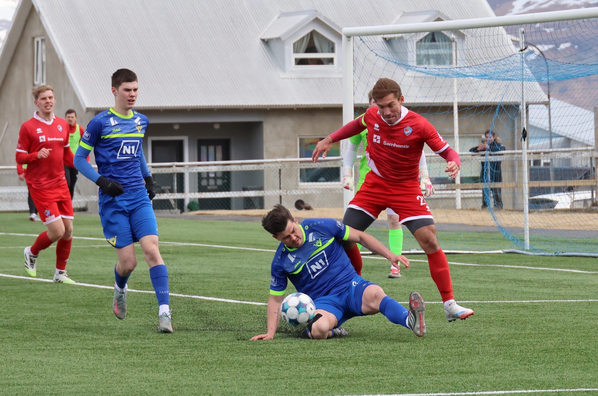 Haukar höfðu betur í úrslitum Lengjubikars B deildar