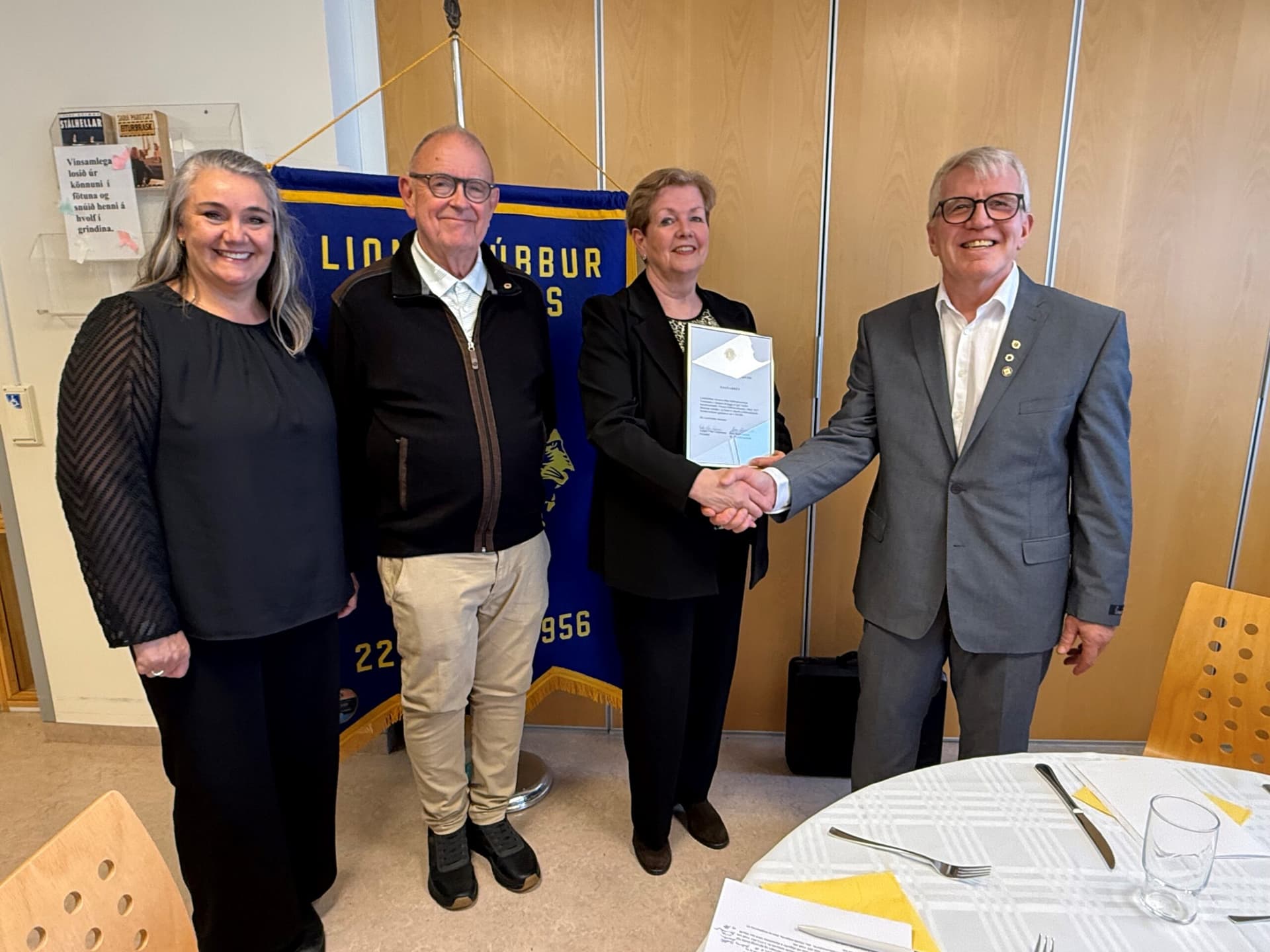 Lionsklúbbur Akraness gefur til sjúkrahússins