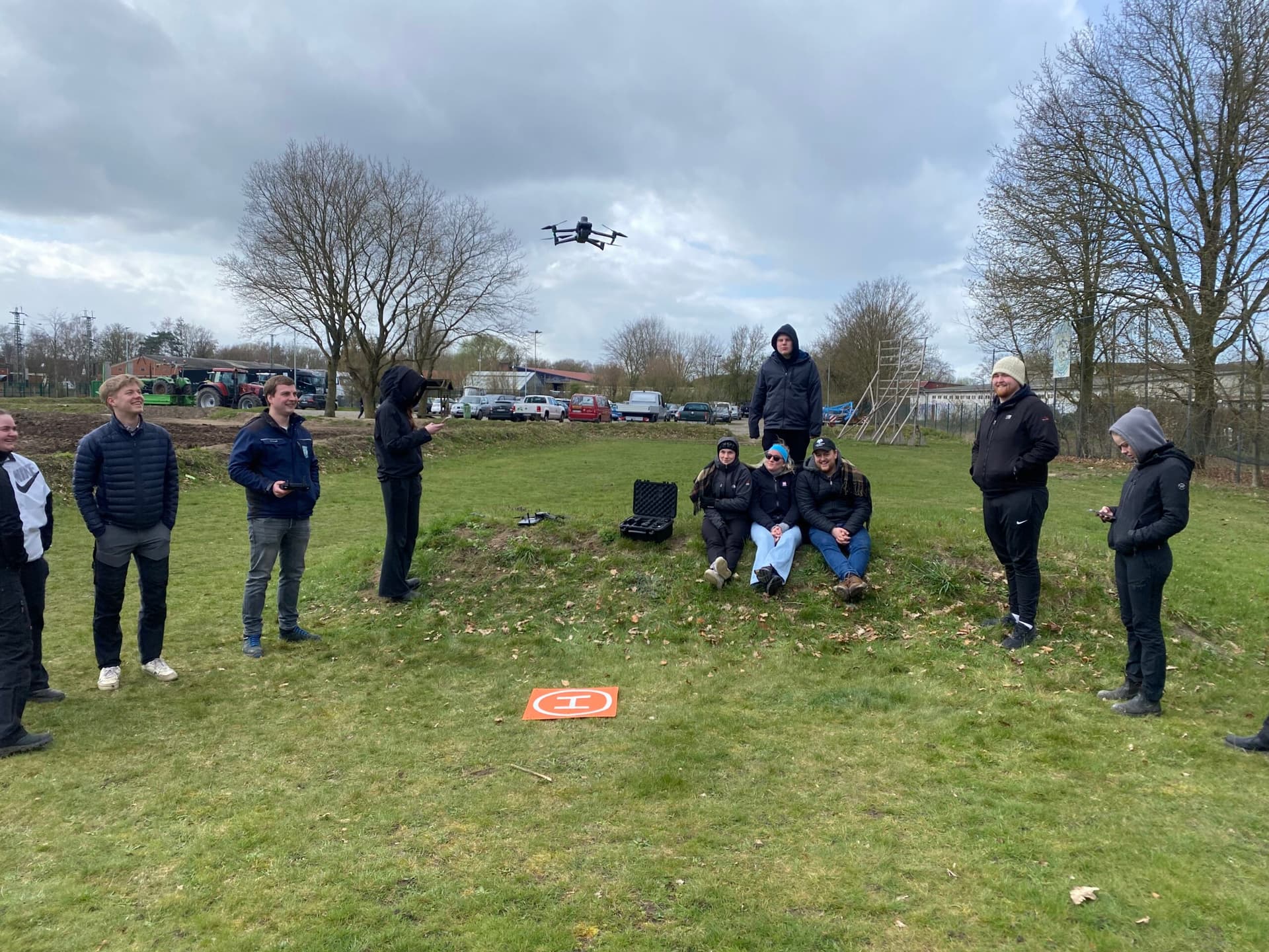 Stór hópur búfræðinema í námsferð erlendis