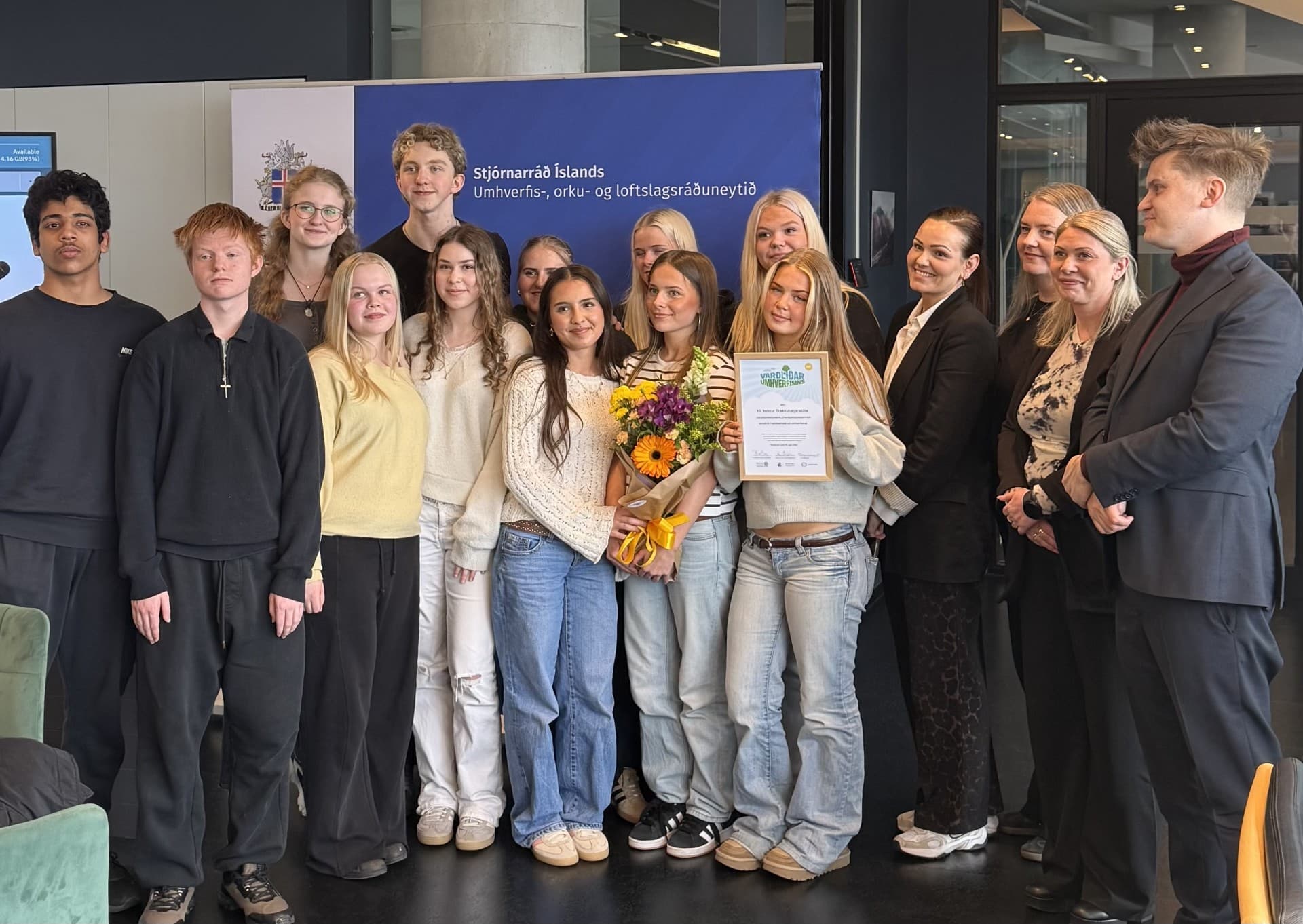 Varðliðar umhverfisins koma úr Brekkubæjarskóla