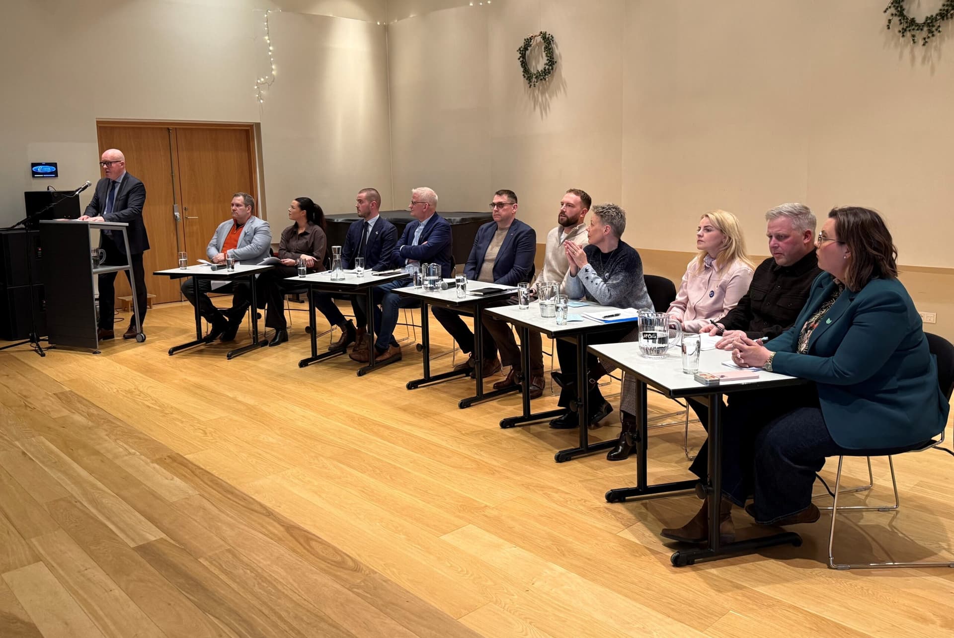 Héldu sameiginlegan framboðsfund á Akranesi