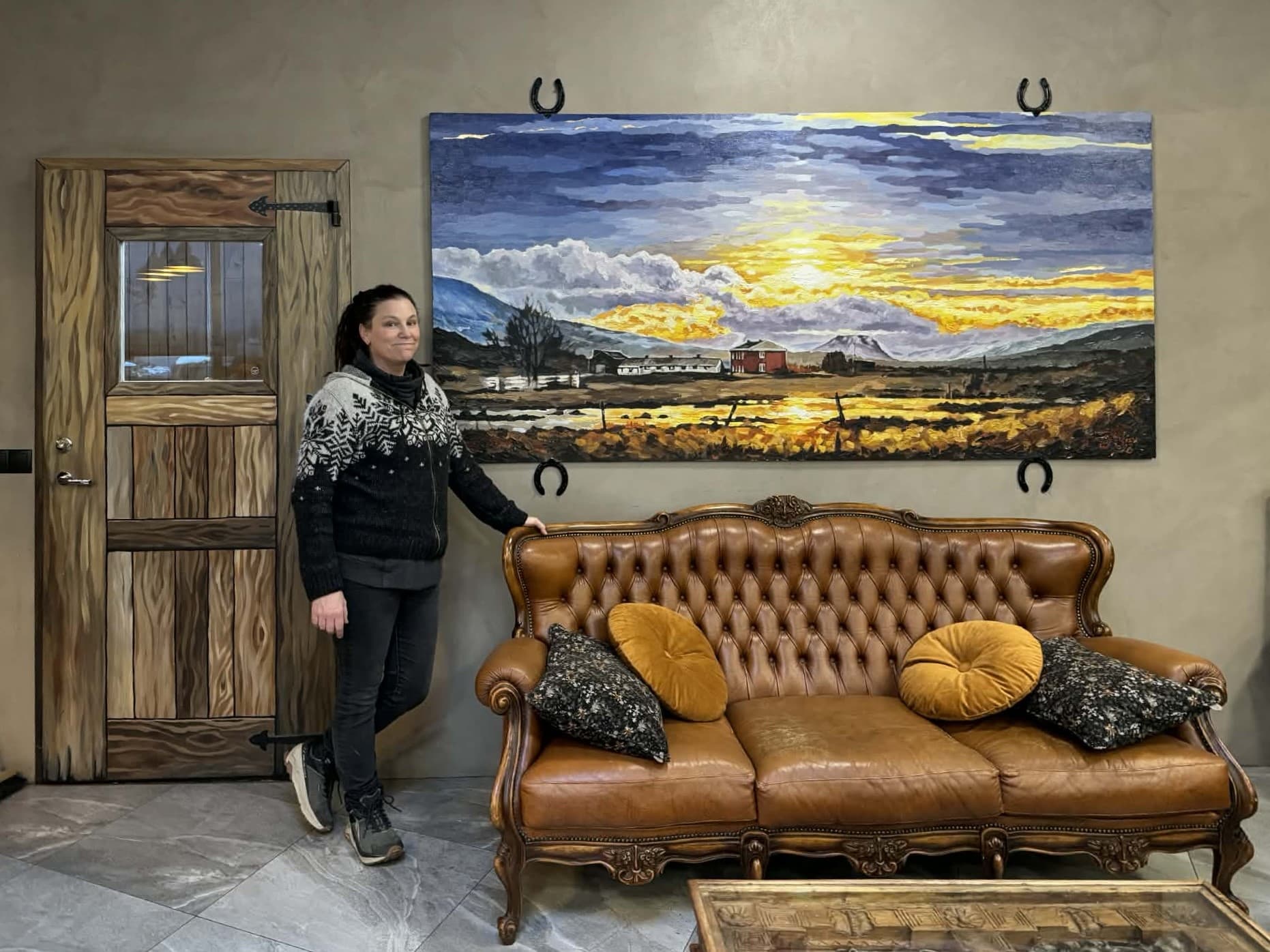 „Ég held það sé bara í mér einhver sköpunarkraftur“