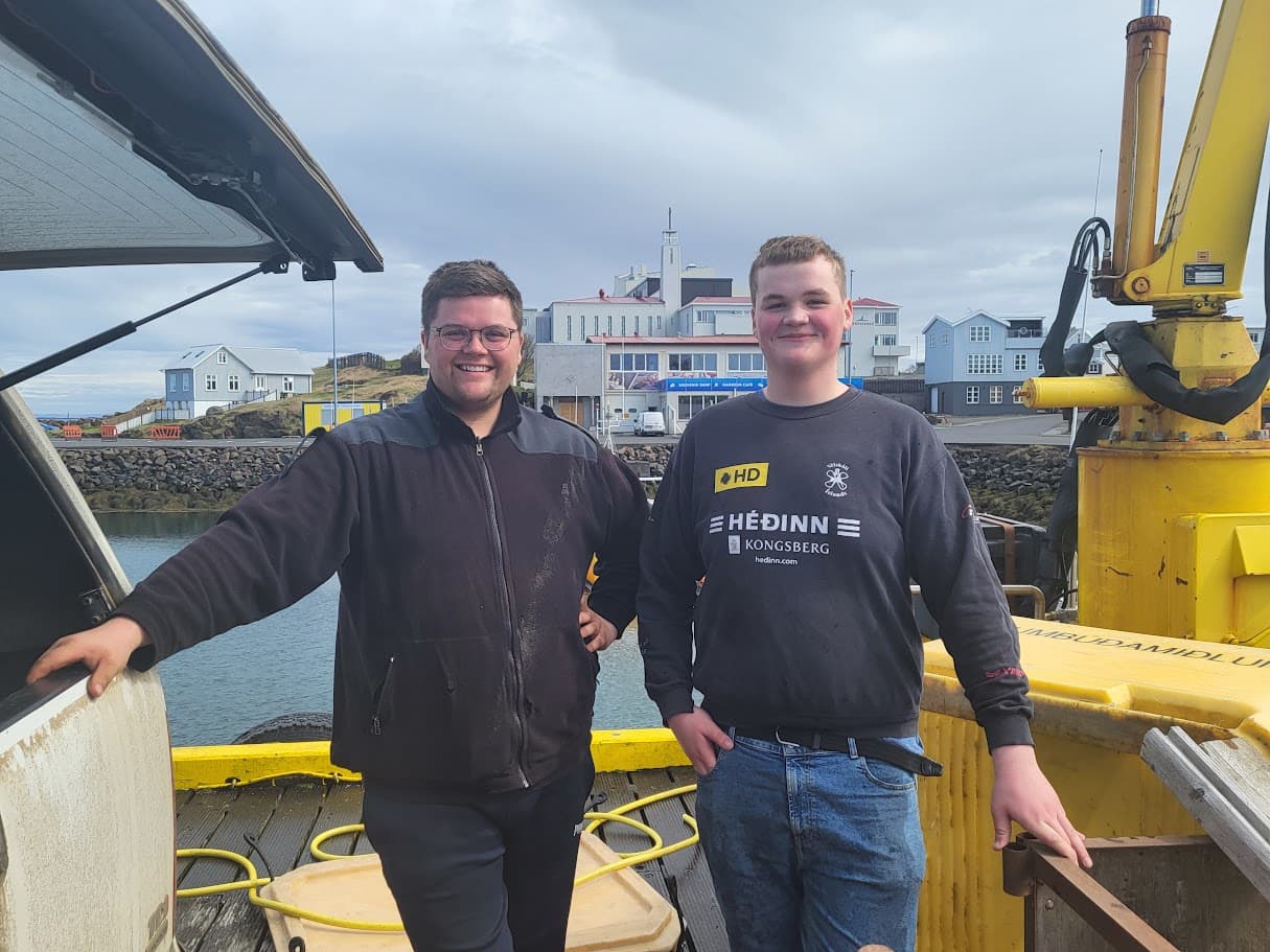 Það þarf engin segl hjá okkur – við erum seglin