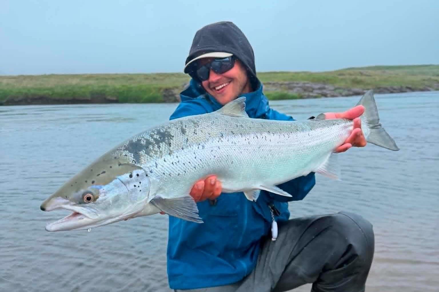 Þverá í Borgarfirði örugg í efsta sætinu
