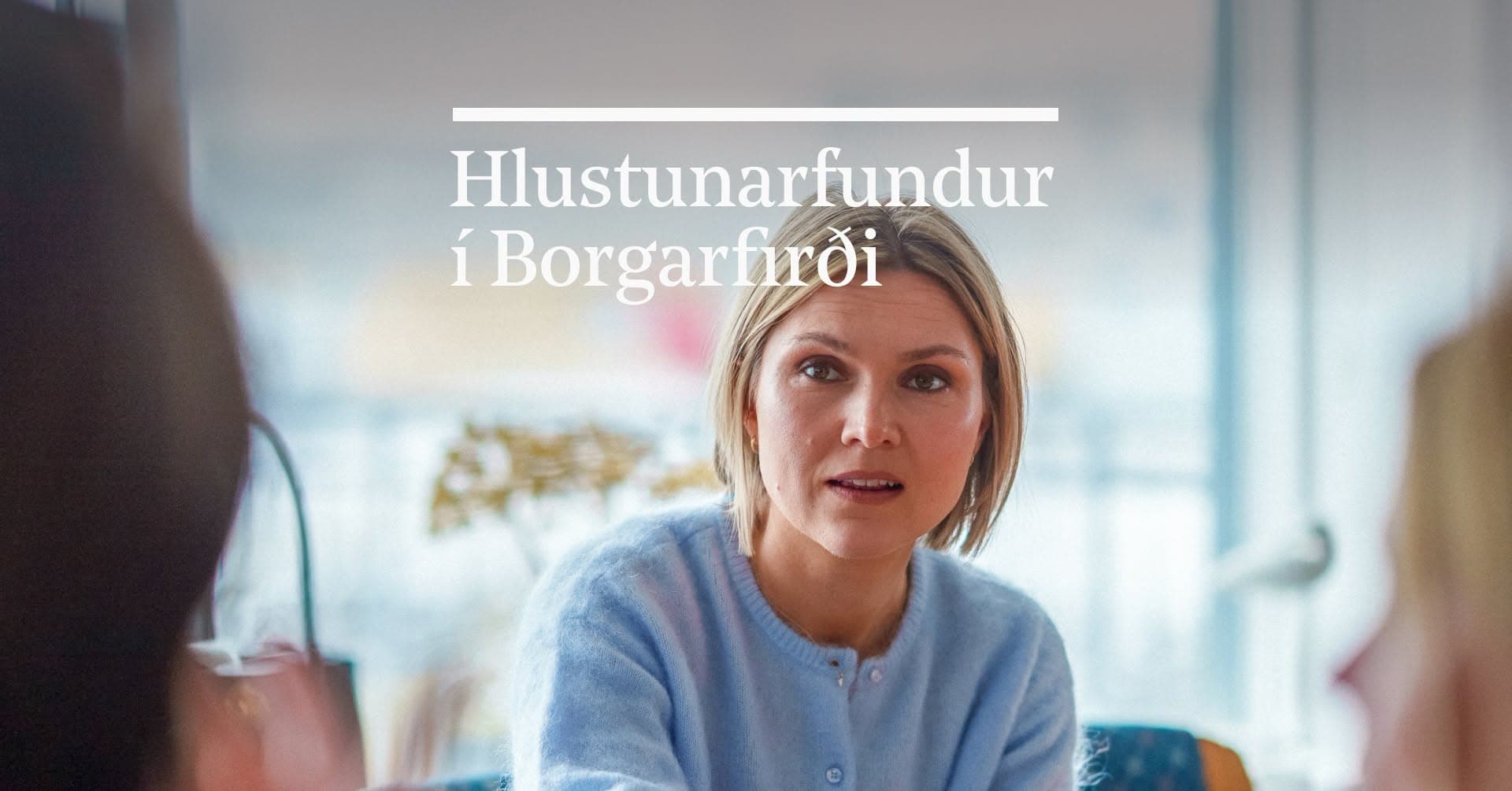 Kristrún með hlustunarfund í kvöld