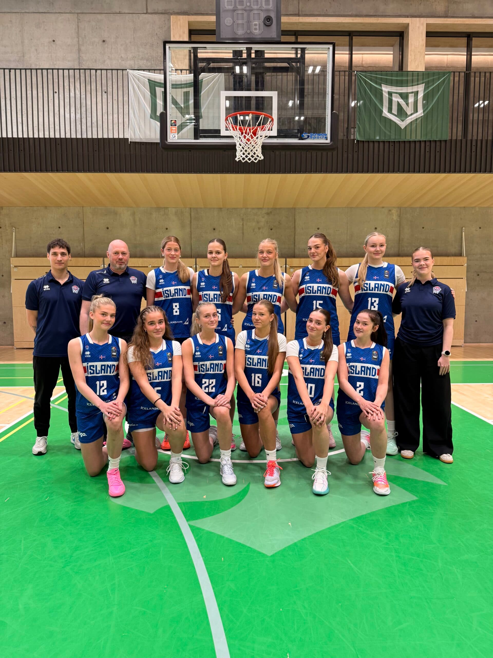 Valdís Helga með U16 ára landsliðinu á Evrópumót í Grikklandi