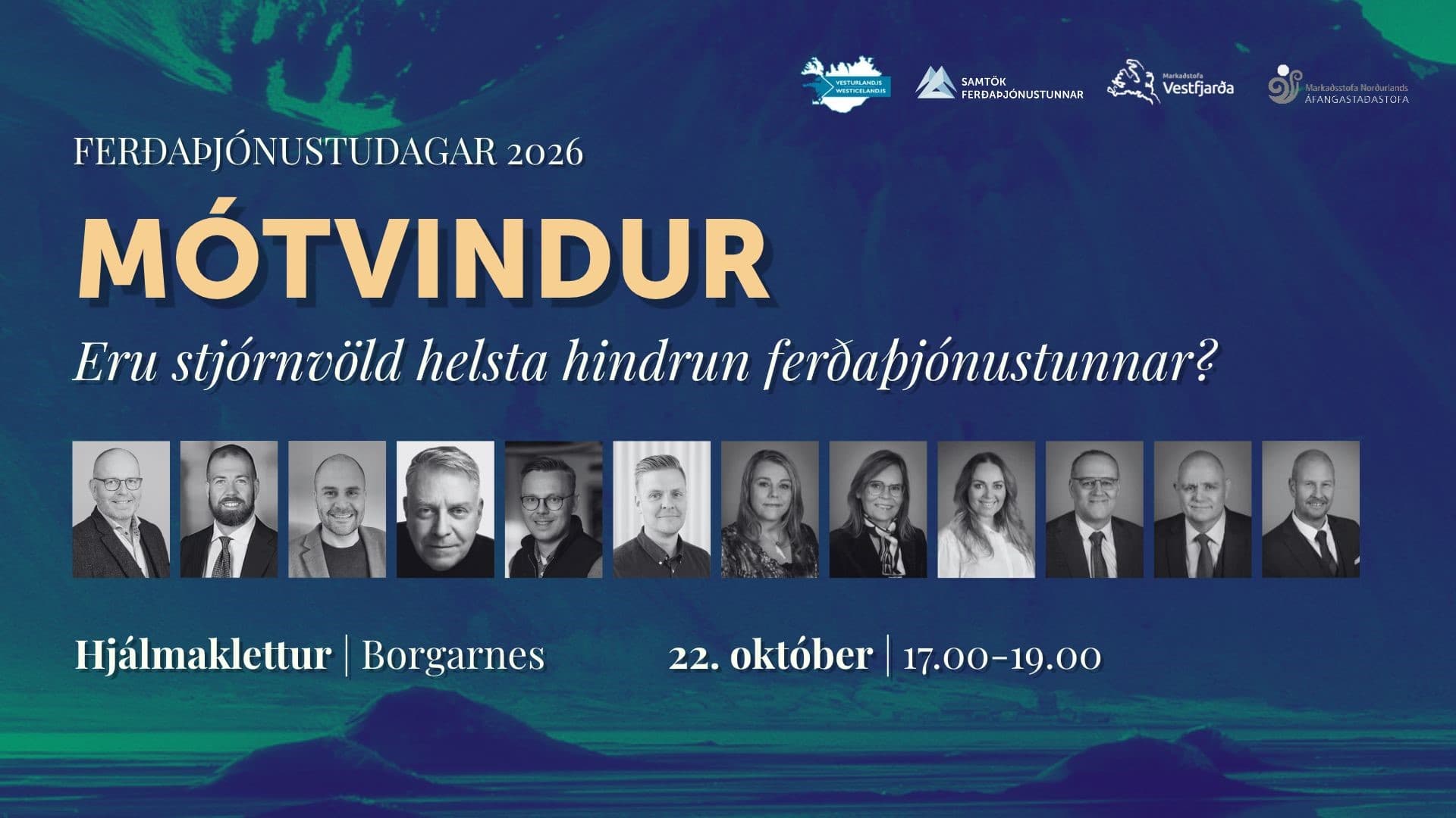 Fundur um stöðu og framtíð ferðaþjónustunnar í Norðvesturkjördæmi